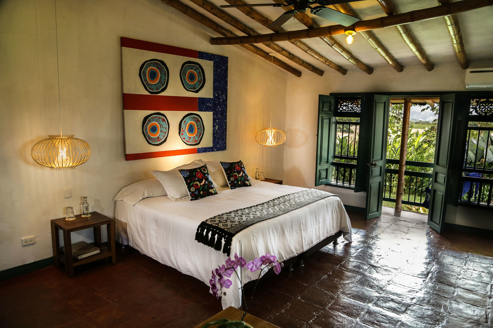 Hacienda Bambusa El Caimo Quarto foto