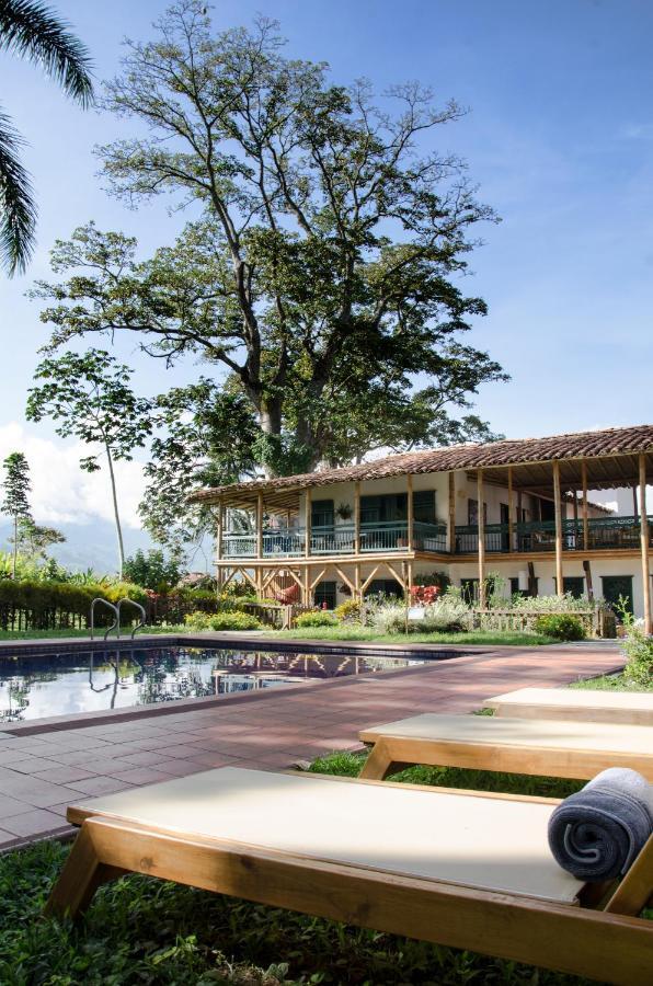 Hacienda Bambusa El Caimo Exterior foto